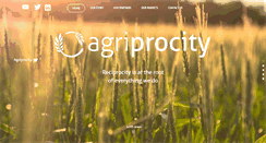 Desktop Screenshot of agriprocity.com